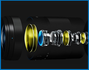 Camera optical component bonding