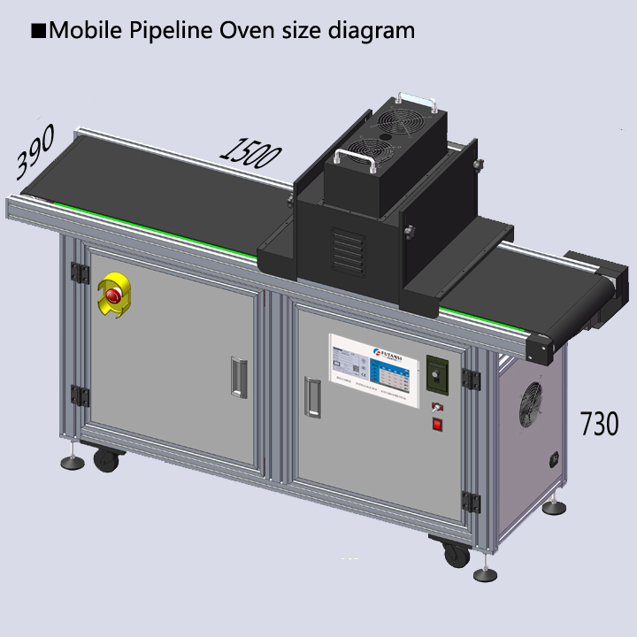 UVLED Mobile Pipeline Oven